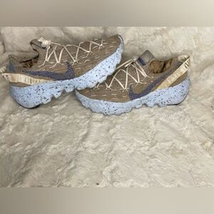 Mens 10 Nike Space Hippie 04 Sail/Astronomy Blue-Fossil size 10